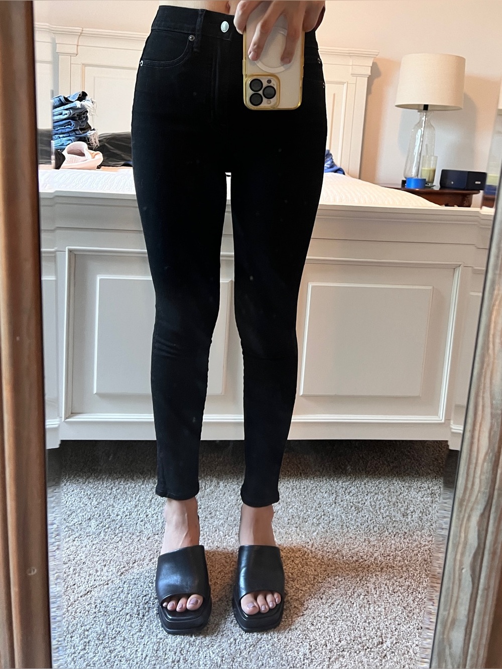 GAP True Skinny High Rise Women's Black Skinny Jeans